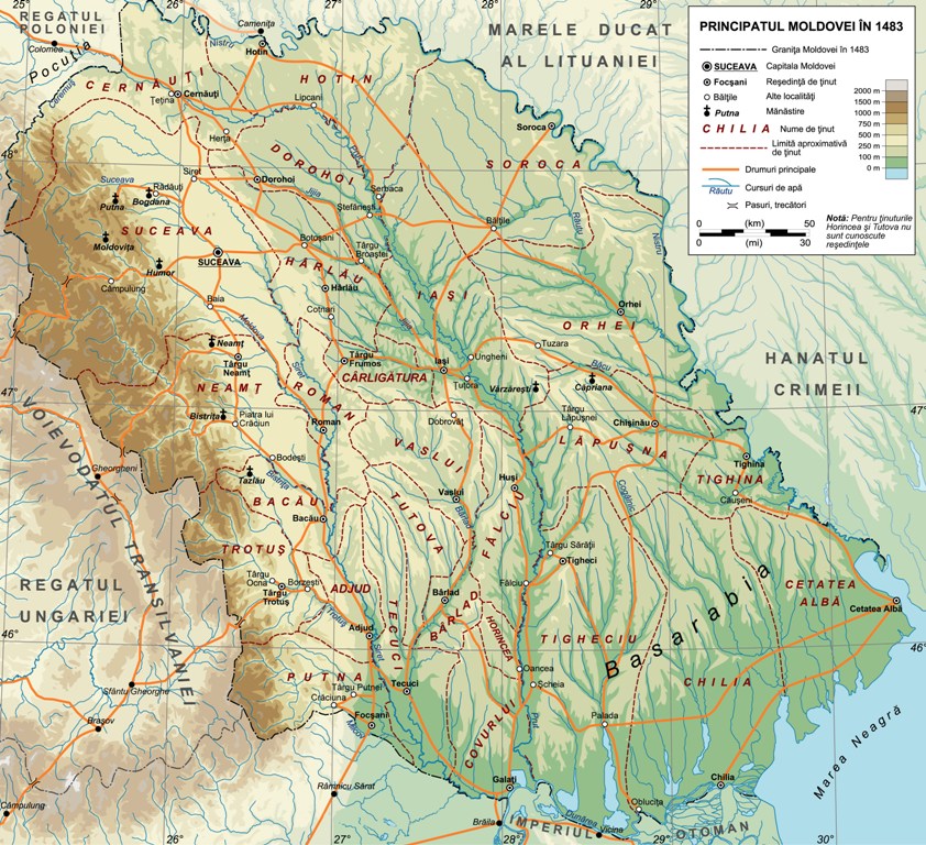 Moldova în timpul lui Ştefan cel Mare (1483)