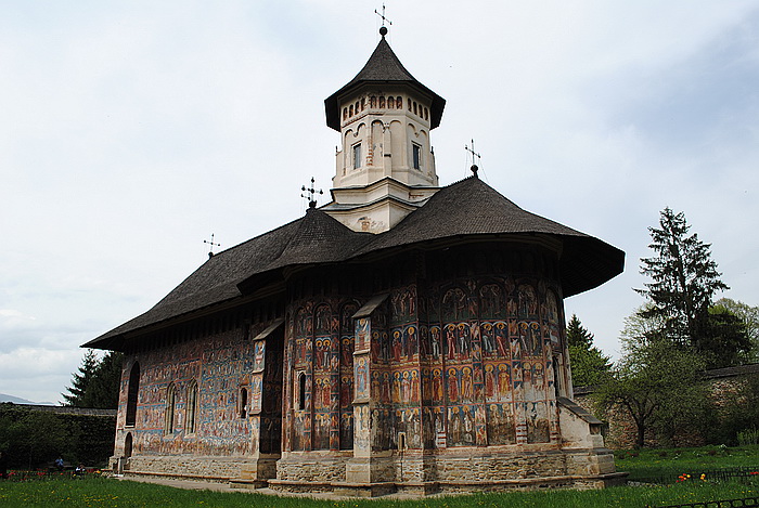 Biserica Moldoviţa. Fresca. 
