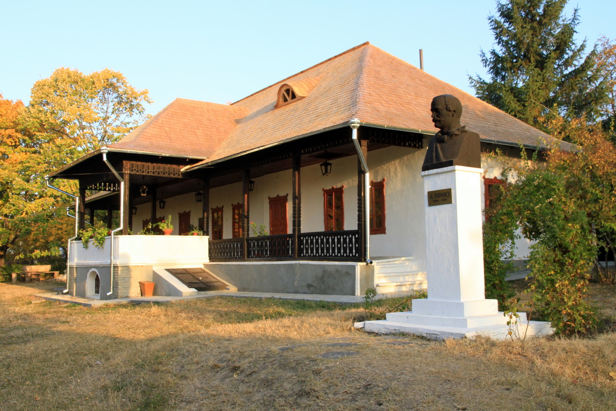 Vedere generală a Casei-muzeu „Alexandru Donici” 