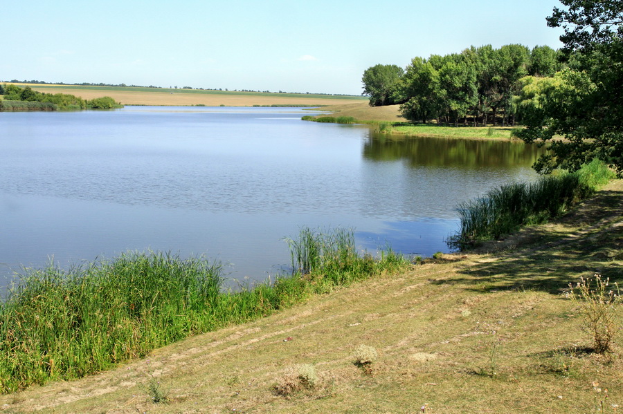 Lacul de acumulare de pe Racovăţ din satul Hădărăuţi, Ocniţa