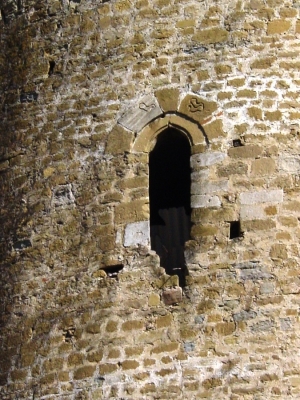 Gol de fereastră în turnul sud-vestic