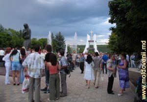 Festivitatea de deschidere a Complexului Memorial, Scuarul „M. Costin”, iulie 2007