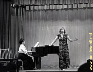 Тамара Махаева и Светлана Бургиу. Март 1978