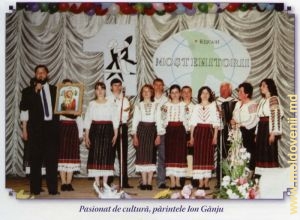 Pasionat de cultură, părintele Ion Gănju