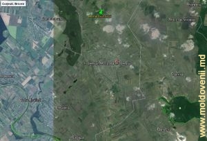 Село Коржеуць на карте Google