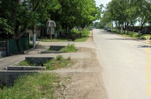 Drumurile şi trotuarele satului Corjeuţi