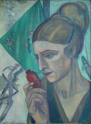 А.Баллиер. Портрет жены. 1921  