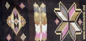Păretar ales, din coloranți naturali, 150 ani, s. Țaul