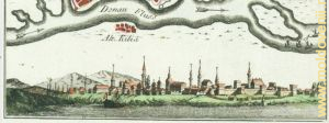 Cetatea Chilia. Imagine de fantezie. Anul 1790
