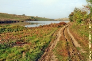 Запруды на реке Каменка в селе Баланул Ноу