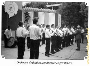 Orchestra de fanfară, conducător Eugen Rotaru