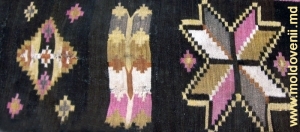 Păretar ales, din coloranți naturali, 150 ani, s. Țaul