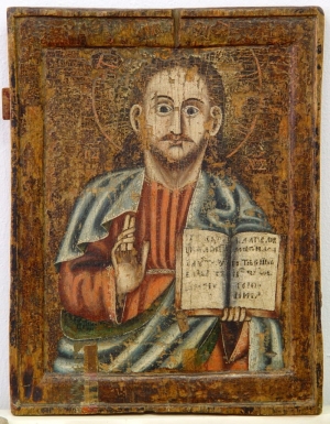 Иисус Пантократор, XVII век. с. Ротунда. р. Единец. 