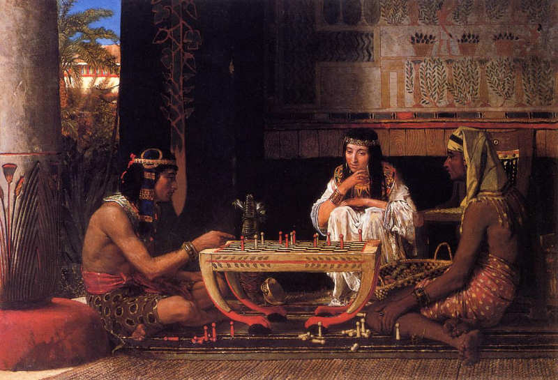 Egiptenii joacă şah