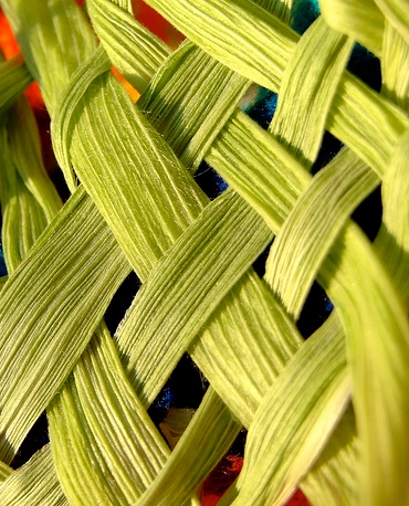Плетение из кукурузных листьев
