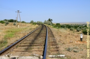 Железная дорога в Комратском районе, Гагаузия