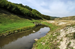 Rîul Racovăţ din apropierea satul Gordineşti