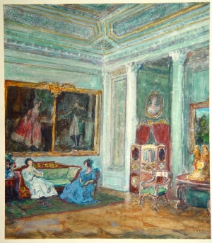 E. Maleşevschi. Interior.1912