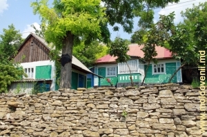 Case vechi, partea de jos a satului Domulgeni 