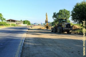 Реконструкция трассы Кишинев-Унгены, Страшенский р-он, июнь 2015 