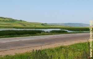 Şoseaua Chişinău-Bălţi din raionul Orhei