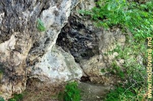 Обожженные толтровые валуны у входа в Дуруиторскую пещеру