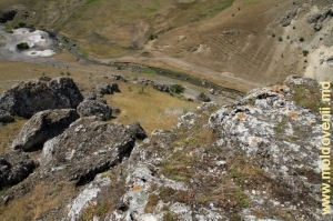 Ущелье Тринка в долине реки Драгиште в разное время года