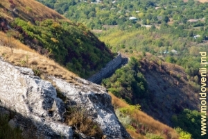 Calea ferată de pe panta abruptă sus de Naslavcea, Ocniţa