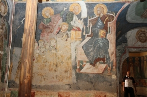 Вотивный портрет семьи Луки Арборе, церковь монастыря Арборе. 