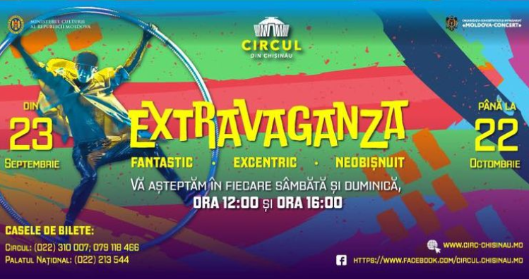 Circul din Chișinău își deschide din nou ușile cu un spectacol de acrobații