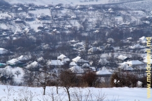 Satul Iurceni, Nisporeni; iarna 2012
