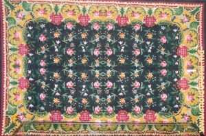 Covor “Cîmpul cu flori”, 294x200, r. Dondușeni, sec. XX, anii 50