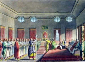 La curtea domnitorului fanariot Alexandru Moruzi (1793 - 1796), Bucureşti