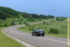 Поворот дороги в Ново-Аненском районе